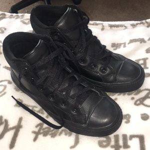 Black Hightop Converse